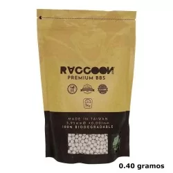 BOLSA DE BOLAS RACCOON BIO PREMIUM 0,28 GRAMOS