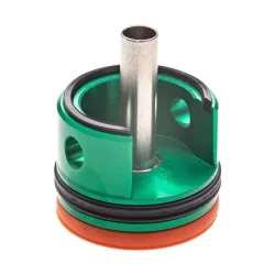 Cabeza cilindro FPS TC36B aluminio ERGAL para gearbox V3, amortiguación y sellado óptimo.