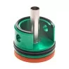 Cabeza cilindro FPS TC36B aluminio ERGAL para gearbox V3, amortiguación y sellado óptimo.