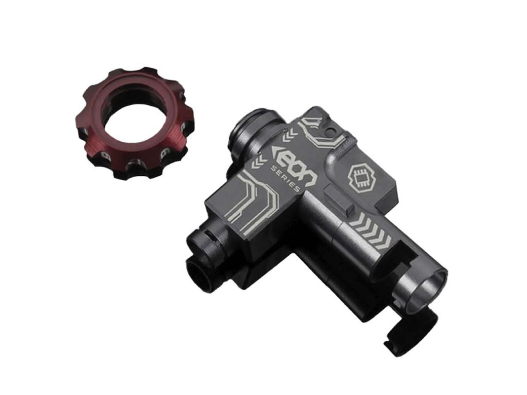 Camara Hop Up M4 Gate Eon Carcasa De Titanio Y Rueda De Ajuste Roja