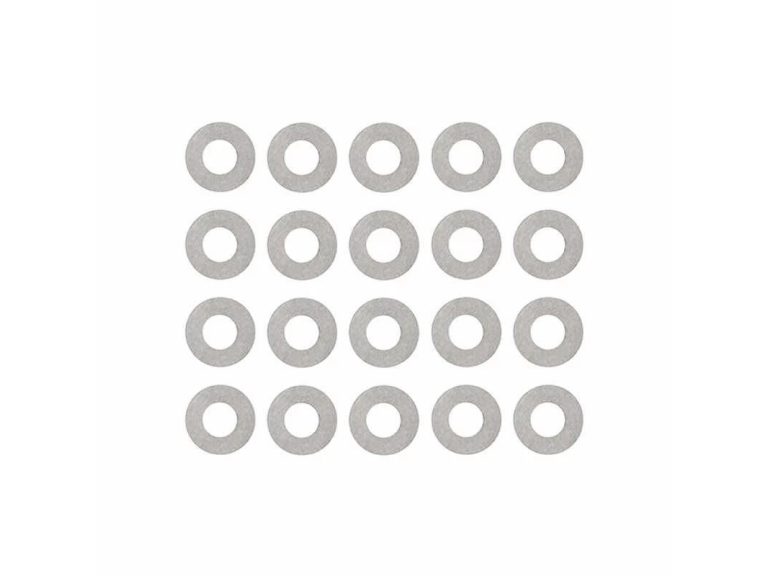 Arandelas RetroArms 0.1 mm (20 piezas), mejora la estabilidad y rendimiento.