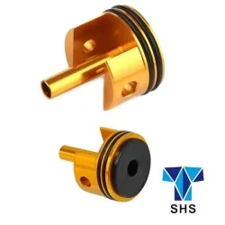 Cabeza de cilindro SHS G36 largo en aluminio con tubo de 23.3mm