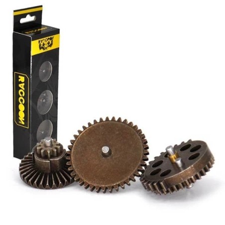 Engranajes estándar V2-V3 Raccoon, optimizan rendimiento y precisión en AEG.