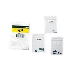 Set de arandelas Raccoon para shimeado RSH001, mejora estabilidad y rendimiento.