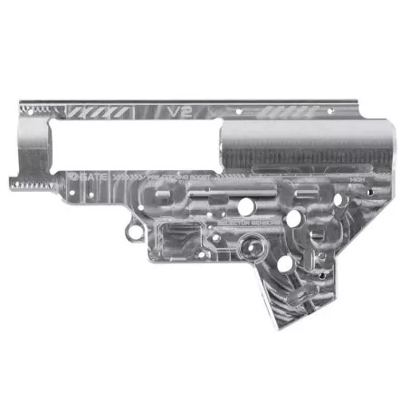 CARCASA GEARBOX V2 GATE EON SILVER QSC REFORZADA 8MM