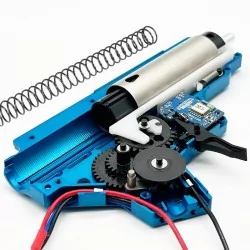 Gearbox completo V2 Retro Arms & Leviatán Bluetooth, alto rendimiento y fácil instalación.