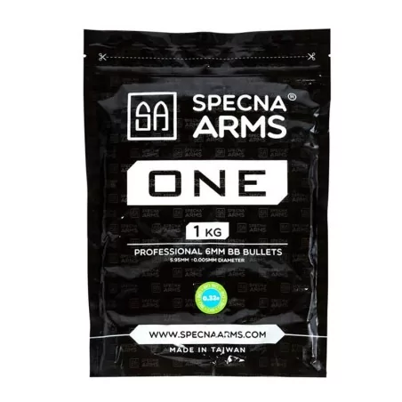 BOLAS MARCA SPECNA ARMS VISTA FRONTAL PESO 0.32G 1KG