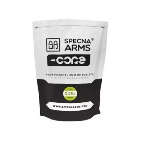BOLAS SPECNA ARMS 0.25G BIODEGRADABLES INCLUYE 1KG