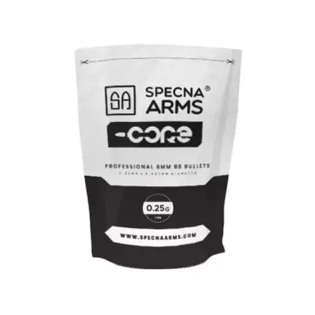 BOLAS AIRSOFT SPECNA ARMS GRAMAJE 0.25G NO BIODEGRADABLES 1KG