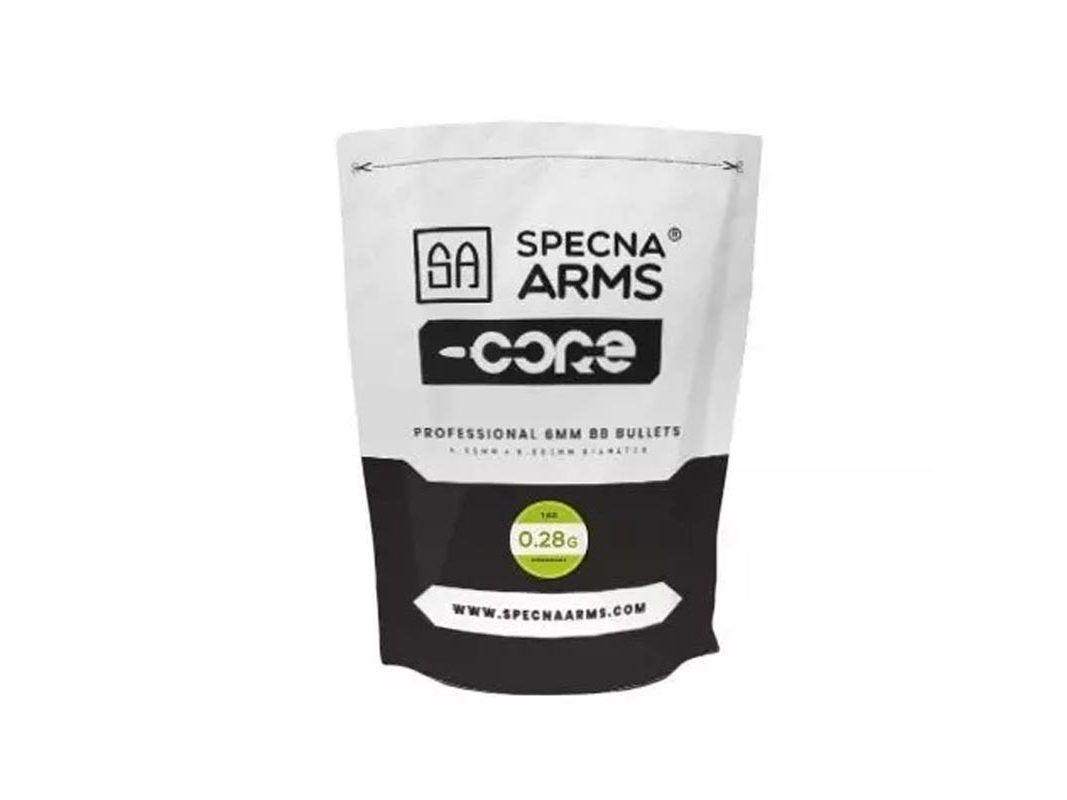 Bolas Specna Arms Core 0.28g Bio 1kg Blanca