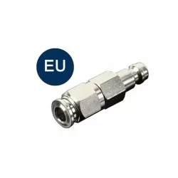 Adaptador HPA Gate QD fitting 6mm EU para réplica airsoft.