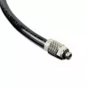 Línea HPA Gate Pulsar S 6mm negra, compatible con conexiones EU/US.