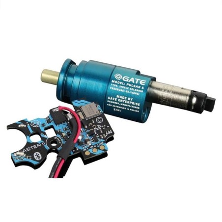 HPA Kit M4 Gate Pulsar S con ASTER II Bluetooth y cableado trasero.