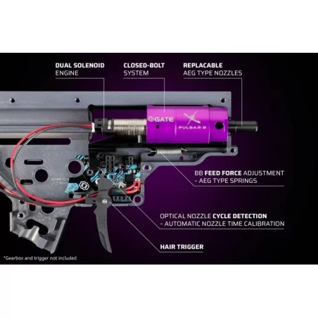 KIT HPA M4 PULSAR D GATE & TITAN II · VSGun