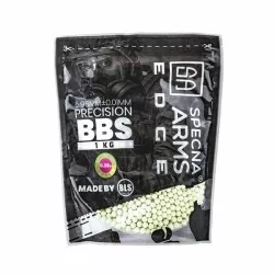 BOLAS 0.28G BIO TRAZADORAS SPECNA ARMS VERDES INCLUYE 3570 BBS DE AIRSOFT