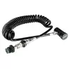 Línea HPA Mamba Dye con Purga Negro, cable en espiral, conexión EU, resistente.