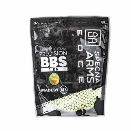 BOLAS 0.30G BIO TRAZADORAS SPECNA ARMS 3300 BBS PARA AIRSOFT