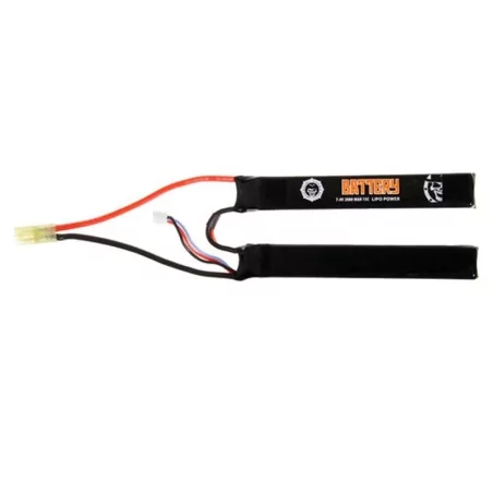 BATERIA DE DOS MODULOS LIPO 7.4V PARA REPLICAS DE AIRSOFT DE DUEL CODE