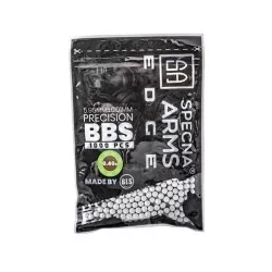 BOLAS BIODEGRADABLES PESO 0.40G SPECNA 1000BBS DE AIRSOFT