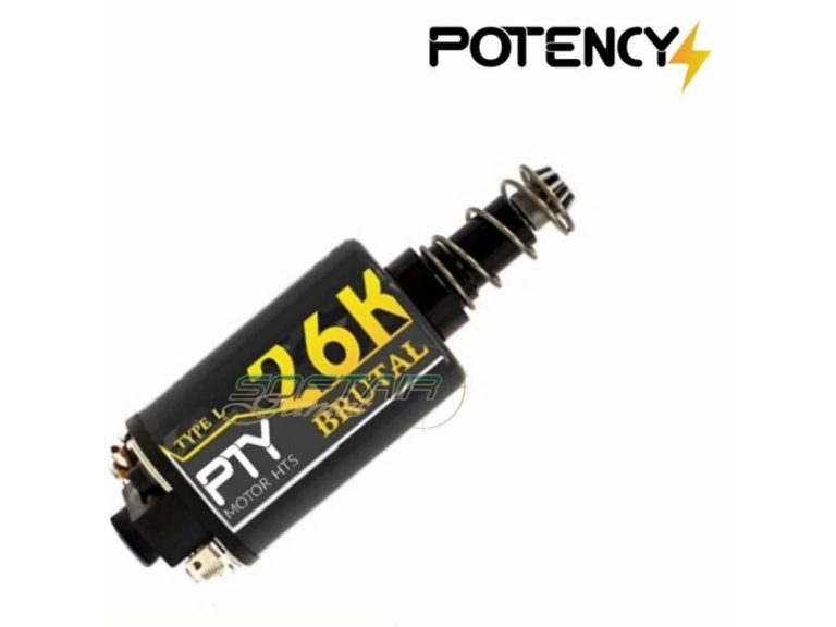 Motor Potency High Torque 26K para un rendimiento mejorado en réplicas.