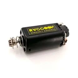 Motor Raccoon High Performance Short Axis RM002, ideal para un rendimiento destacado en airsoft.