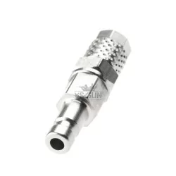 Conector Micro HPA QD 4mm macho Mancraft para líneas de aire comprimido airsoft
