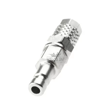 Conector Micro HPA QD 4mm macho Mancraft para líneas de aire comprimido airsoft
