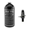 Pack botella aluminio 0.8L con regulador 3000 PSI para sistemas HPA airsoft