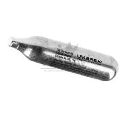 BOMBONA CO2 12 GRAMOS MARCA UMAREX PERSPECTIVA LATERAL AMPLIADO