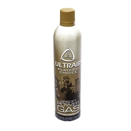 BOTE DE GREEN GAS ASG ULTRAIR POWER 570ML VISTA FRONTAL