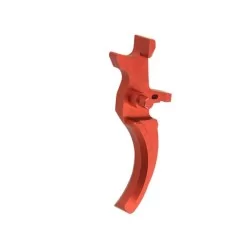 Gatillo Retro Arms CNC E Rojo para M4 – Alta resistencia y calidad superior