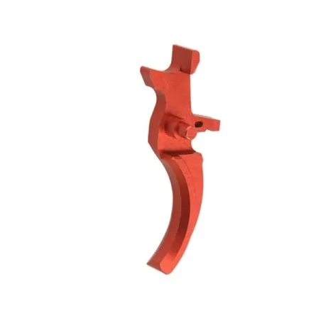Gatillo Retro Arms CNC E Rojo para M4 – Alta resistencia y calidad superior