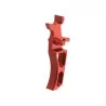 Gatillo Retro Arms CNC I Rojo para M4 – Resistencia y precisión de alta calidad