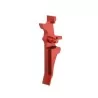 Gatillo Retro Arms CNC J Rojo para M4 – Alta resistencia y acabados excepcionales