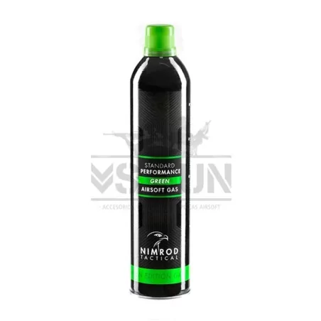 GREEN GAS PARA AIRSOFT NIMRODPERFORMANCE 10KG 500ML