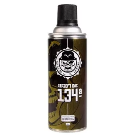 GAS 134A MARCA DUEL CODE 400ML VISTA DE FRENTE AMPLIADA