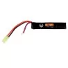 BATERIA LIPO 7.4V 800MAH 15C MARCA DUEL CODE PARA FUSILES DE AIRSOFT