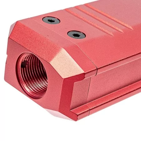 EXTENSIÓN DE CAÑÓN 130MM ACTION ARMY AAP-01/AAP-01C ROJO – PRECISIÓN Y ESTILO MODERNO · VSGun