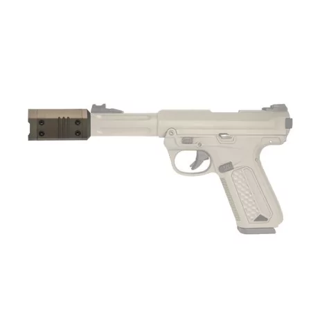 EXTENSIÓN DE CAÑÓN 70MM ACTION ARMY AAP-01/AAP-01C BRONCE – PRECISIÓN Y ESTILO MODERNO · VSGun