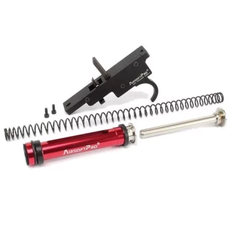 Kit de potencia para VSR GEN4.1 Airsoftpro para un rendimiento mejorado.