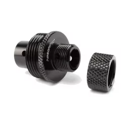 Adaptador de silenciador L96 Airsoftpro CNC anti-horario para un rendimiento mejorado.