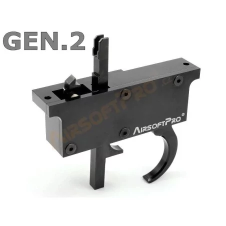 Gatillo Airsoftpro L96 CNC para un rendimiento mejorado en réplicas.