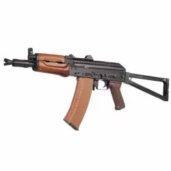 Réplica airsoft E&L Essential AKS74UN de acero y madera con gearbox mejorado