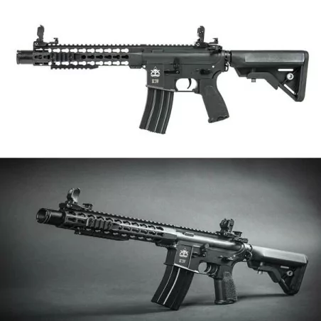 Réplica EVOLUTION RECON S 10" EC21AR Negra, cañón de precisión 6.01 mm y cámara tipo Prowin