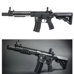 Evolution Recon S 10" Silent Ops Negro réplica airsoft ABS con cañón precisión