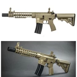 Evolution Recon S 10" Silent Ops Tan réplica airsoft ABS con cañón precisión