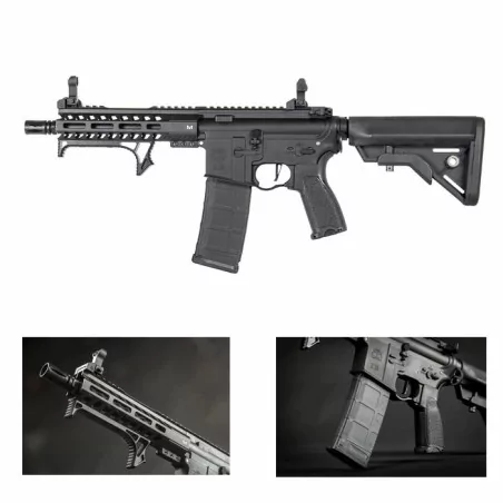 Evolution Recon Stealth 8" M-LOK Metal réplica airsoft con gatillo recto premium