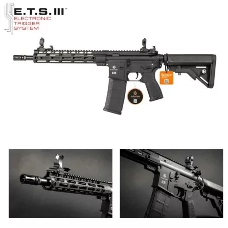 Breacher 13" M-LOK réplica airsoft full metal con gatillo electrónico ETS III