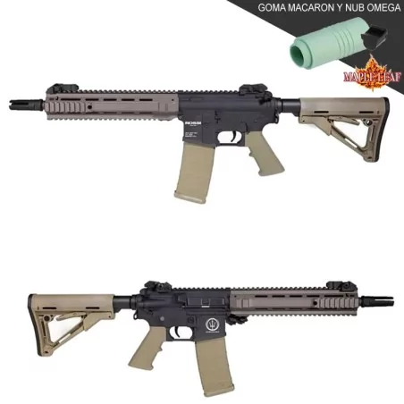 ROSSI NEPTUNE SAS Negra/Tan con gatillo electrónico óptico mejorado