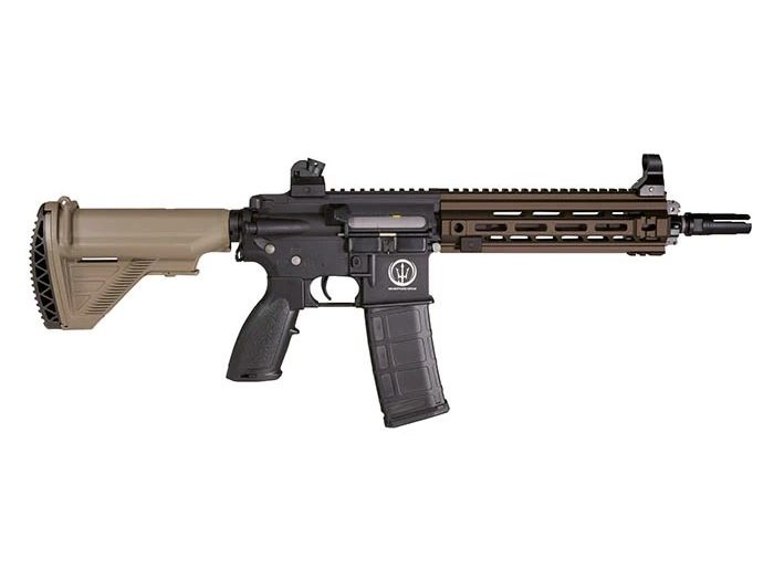 Réplica Rossi 416 Neptune 9" Devgru Negra/Tan -  Maple Leaf Upgrade - Gatillo Electrónico
